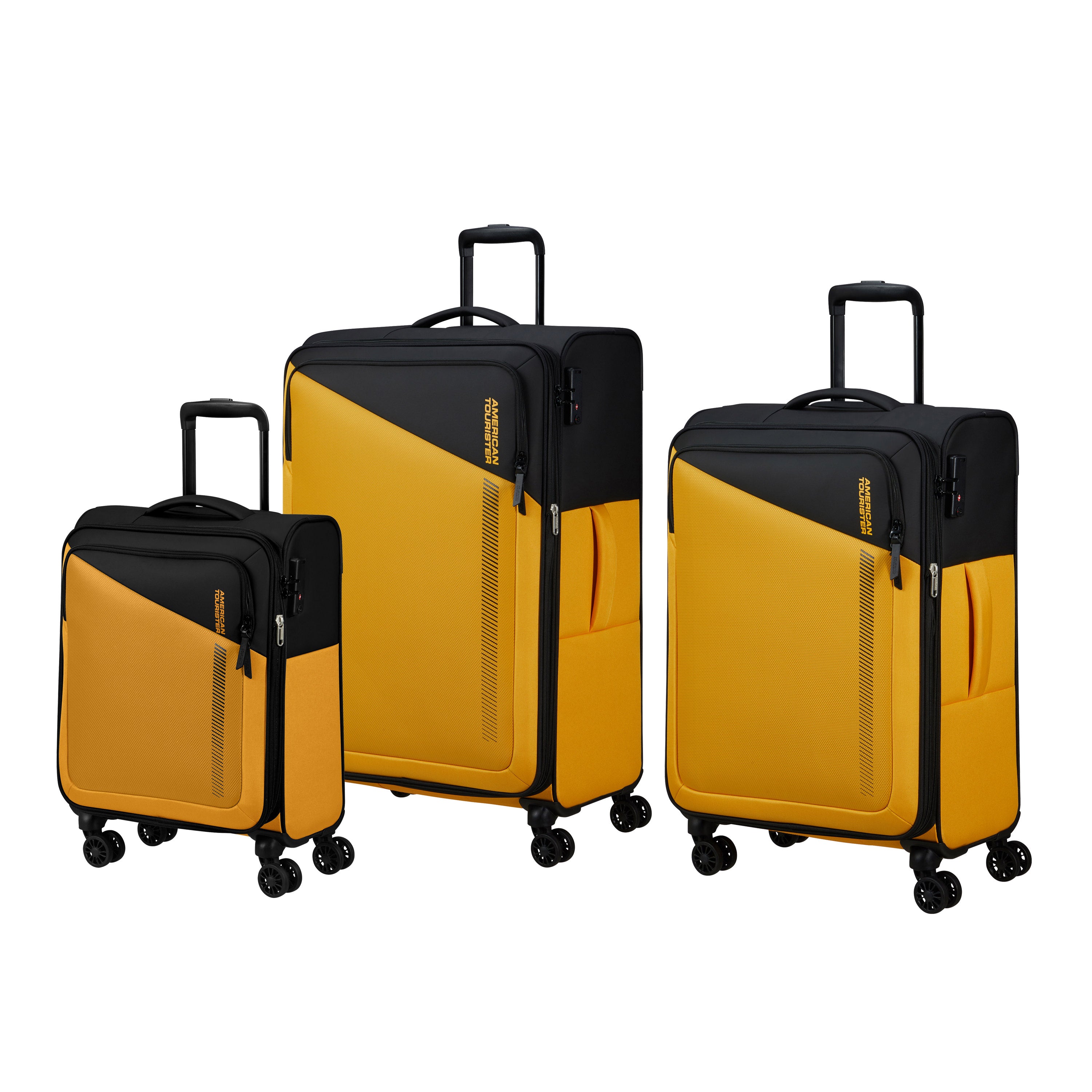 American Tourister Daring Dash Spinner Expandable 3-Piece Luggage Set