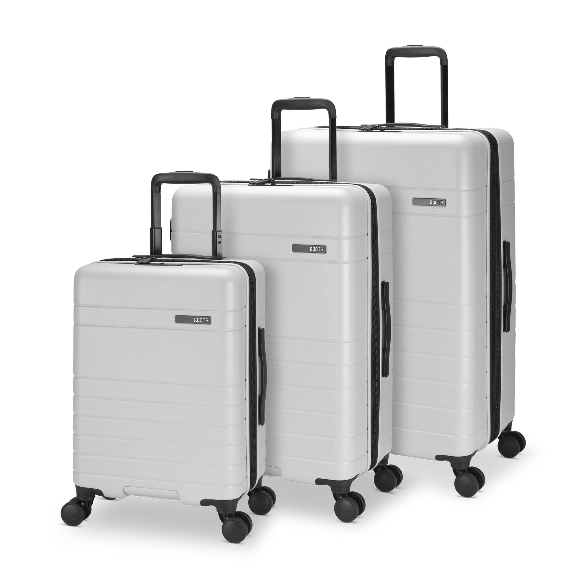 Roots Travel Expandable Spinner 3-Piece Luggage Set
